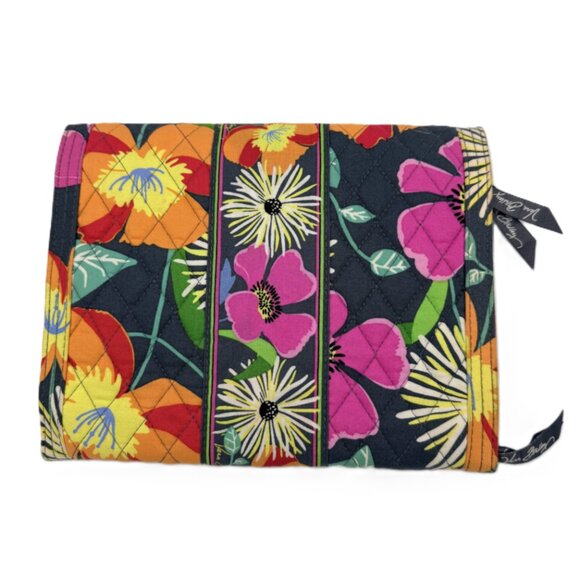 Vera Bradley Fold-Up Organizer - Jewelry, Toiletries, Travel Case - Jazzy Blooms - Picture 2 of 10